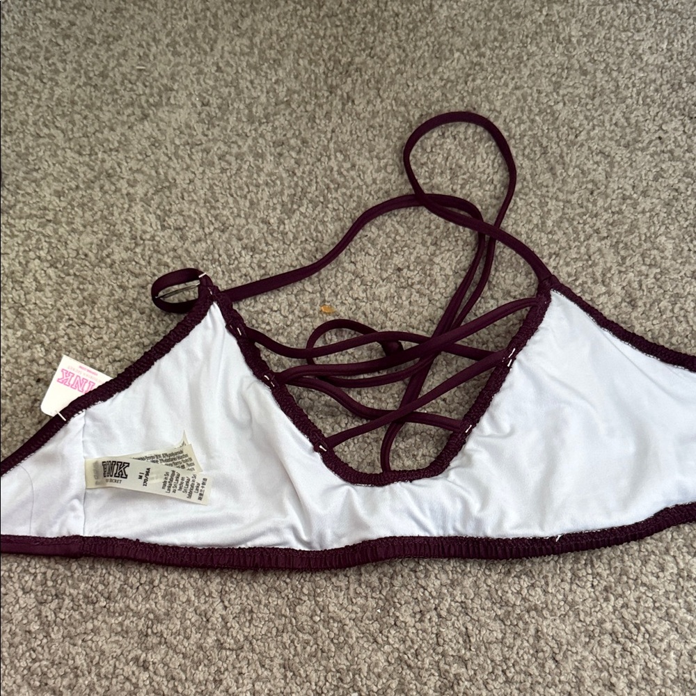 Bikini Top with Crisscross Detail - Picture 4 of 4